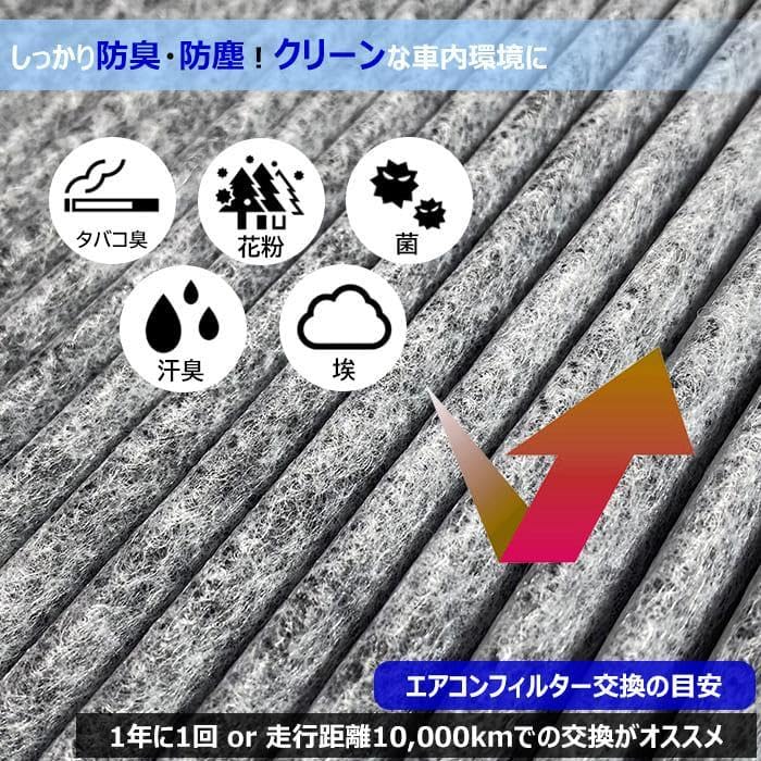 Amazon.co.jp: モビリオスパイク GK1 GK2 エアコンフィルター 80291